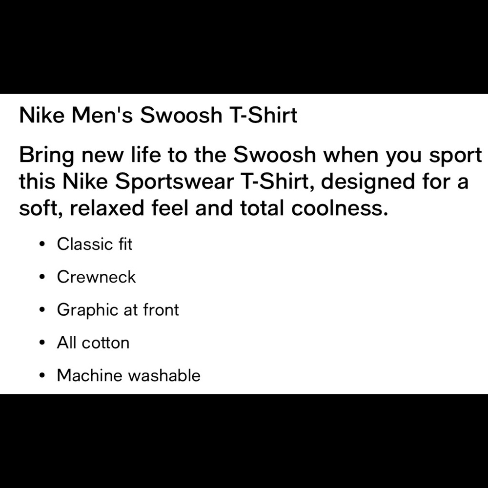 Mens Nike Graphic T Shirt - Picture 4 of 5